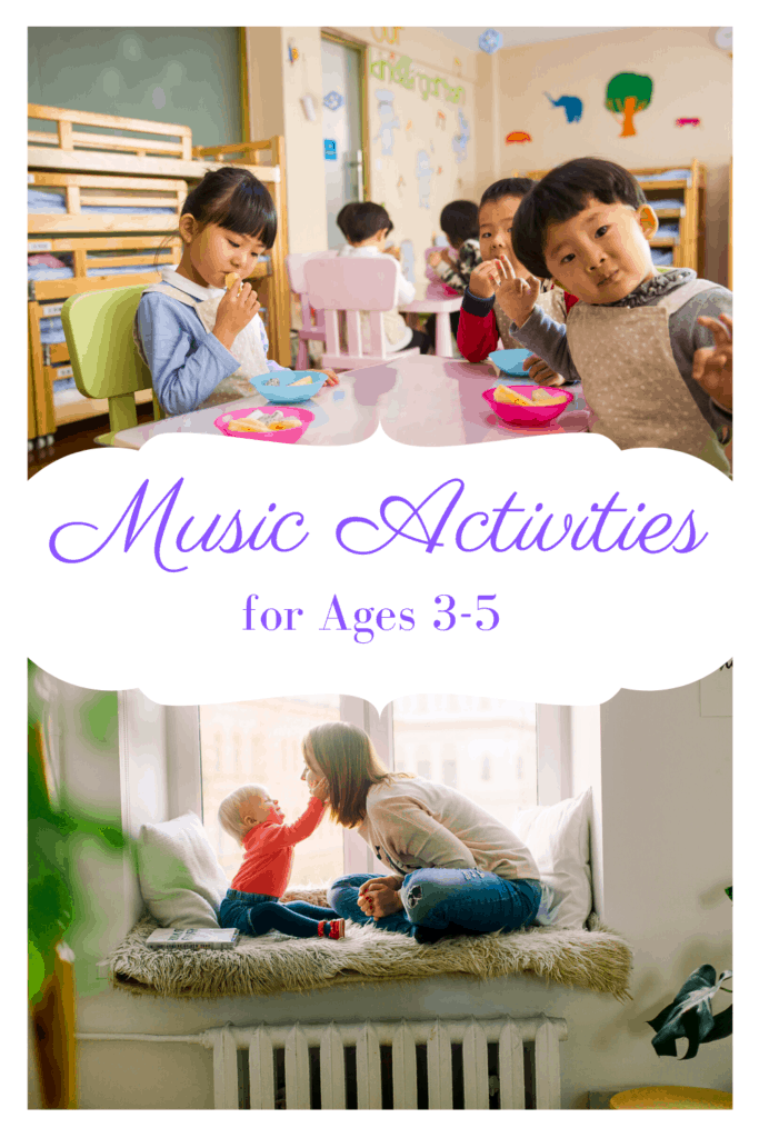 Music and movement activities for preschool children