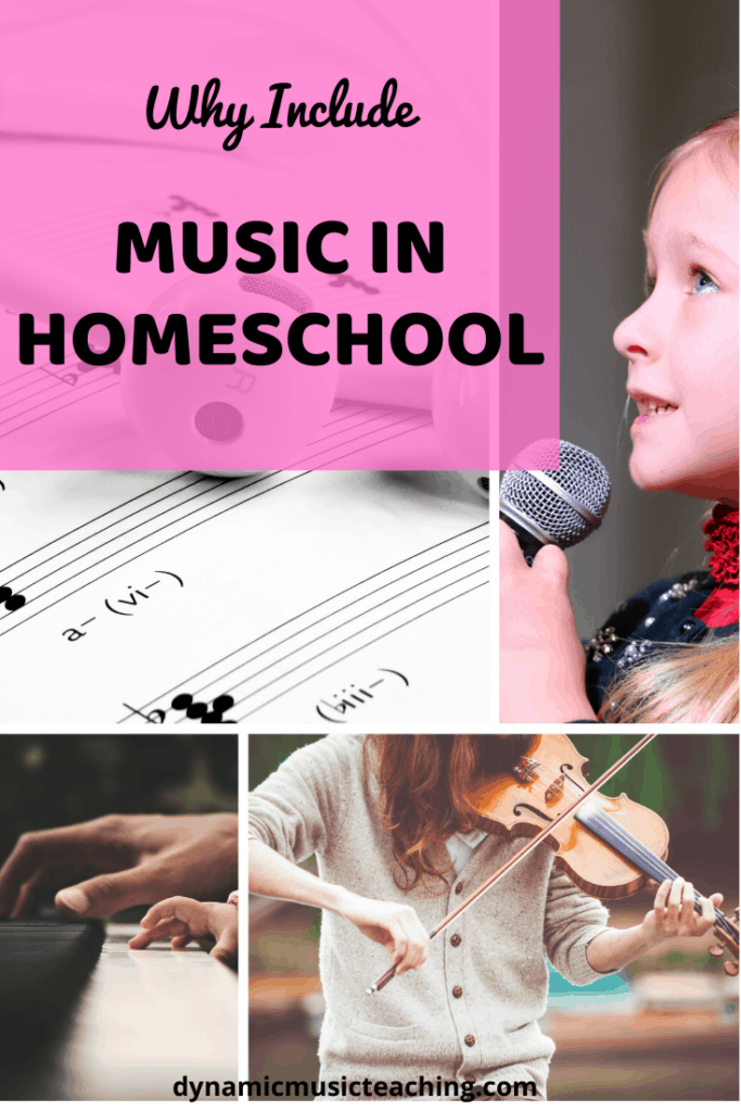 Why include music in homeschool