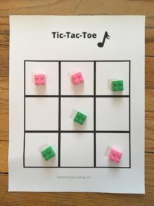 Tic-Tac-Toe Music Practice Game