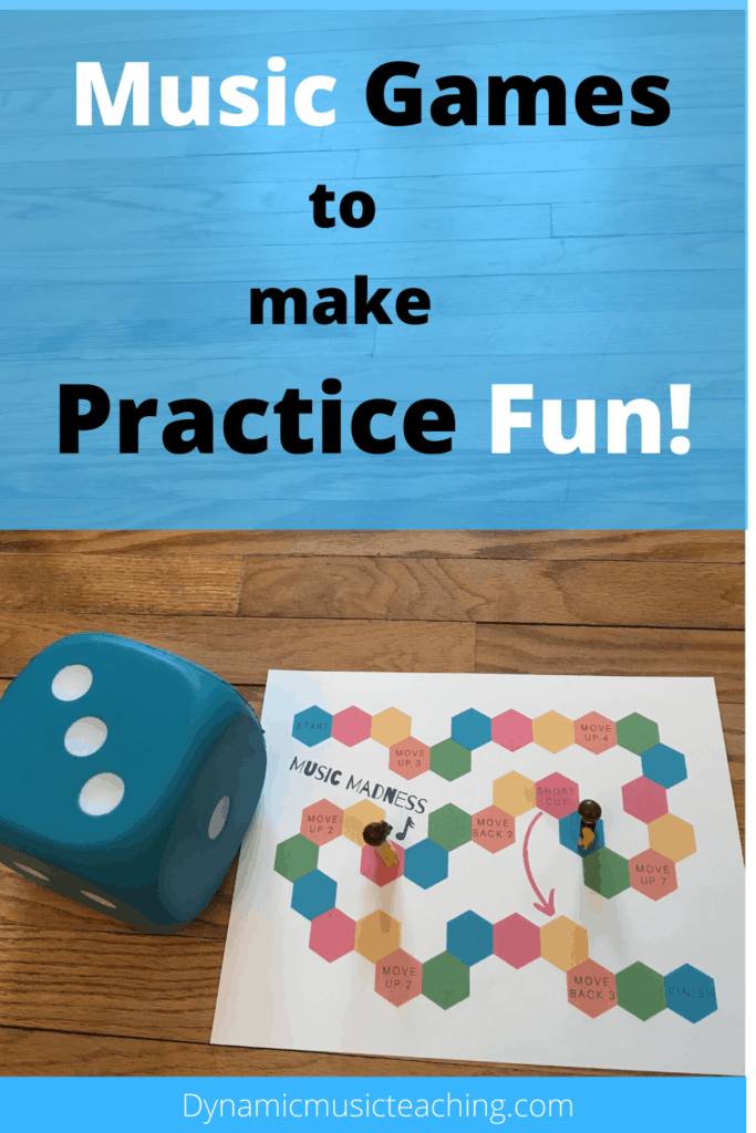 Music games to make practice fun