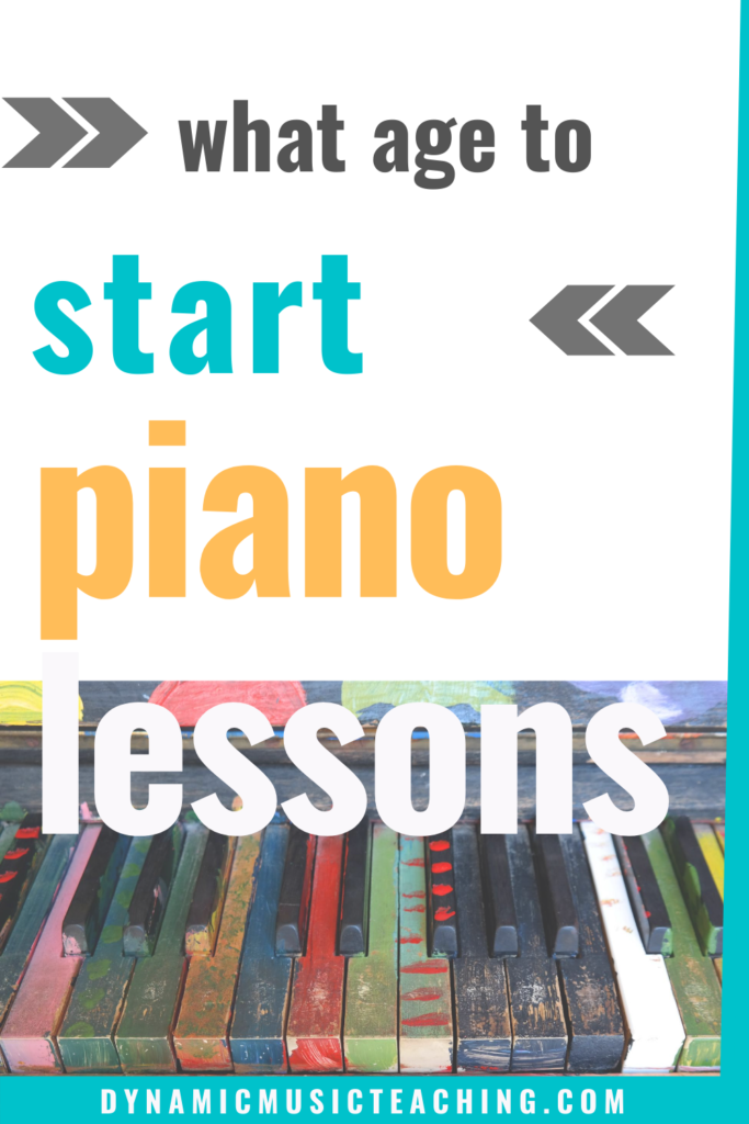 what age to start piano lessons image