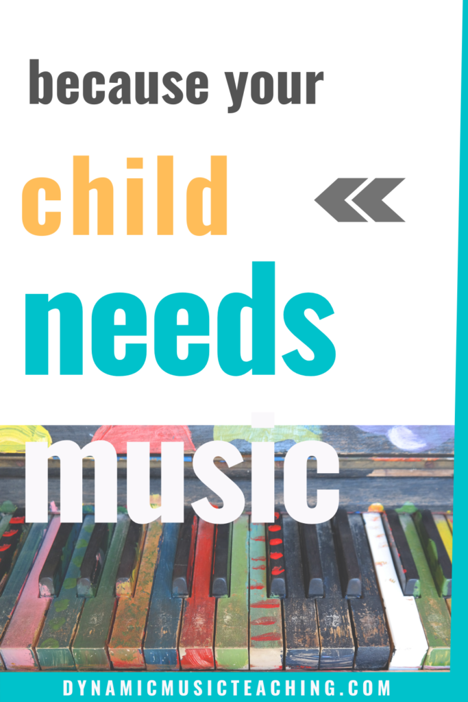 Because your child needs music