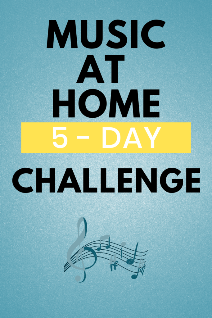 kids music at home challenge