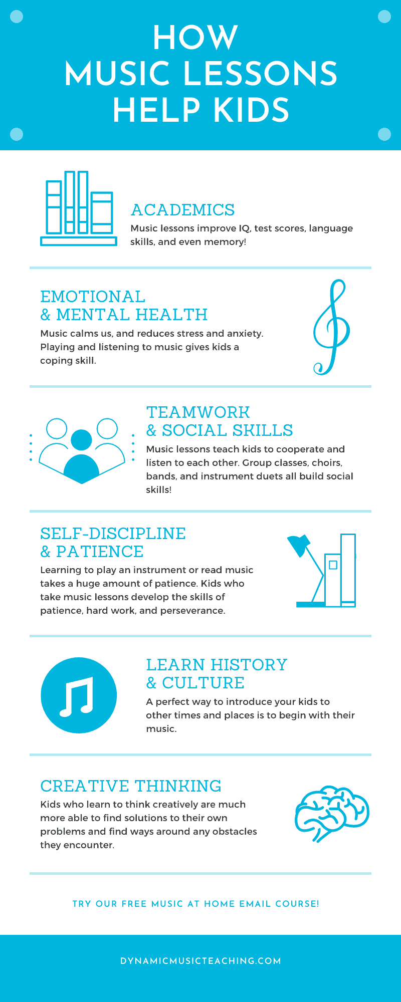 The Top 10 Benefits of Music Lessons for Kids - Dynamic Music Teaching