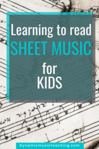 Simple Tips for Learning to Read Sheet Music for Kids (+Where to Find ...