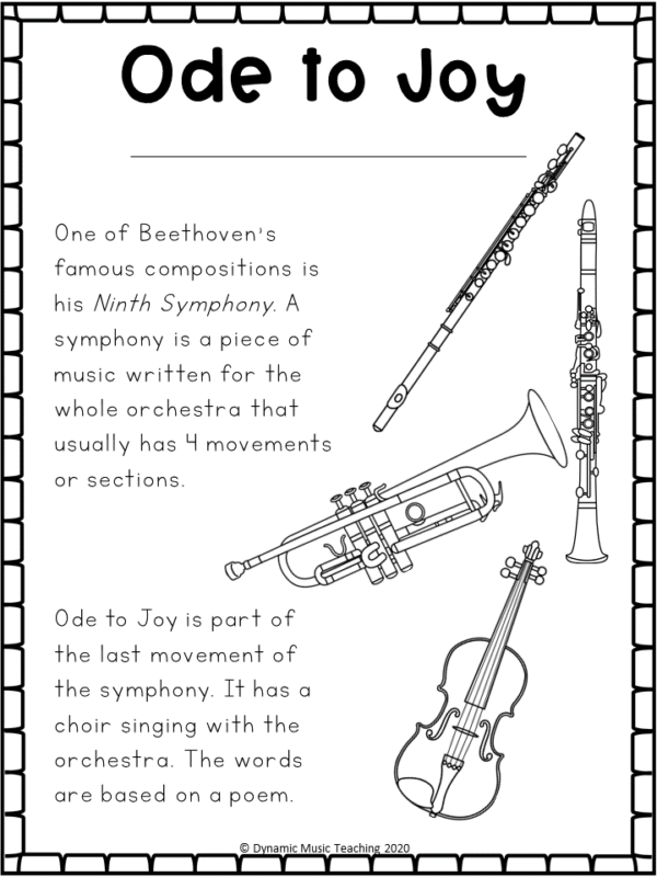 Music Composer Worksheets