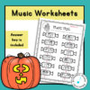 halloween rhythm activities