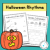 halloween music worksheet