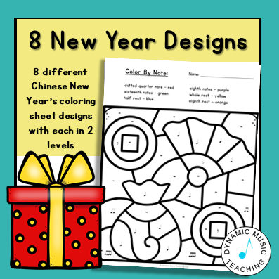 chinese new year music printables