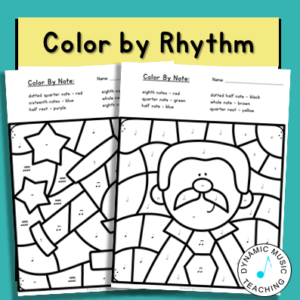 Martin Luther King Day music worksheets