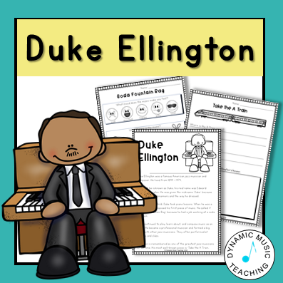 Duke Ellington worksheets