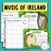 irish music printables