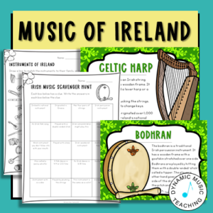 irish music printables