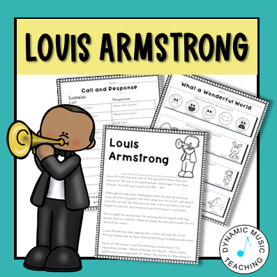 Louis Armstrong Worksheets