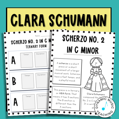 Clara Schumann worksheets