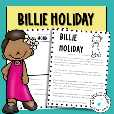 Billie Holiday Printables