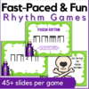 fast-paced and fun rhythm games with 45+ slides per game