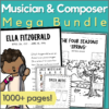 Musician and composer mega-bundle - 1000+ pages for elementary music lessons