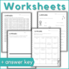 worksheets + answer key to accompany the classical composer posters