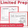 This music rhythm escape room activity needs limited prep. Engaging rhythm review!