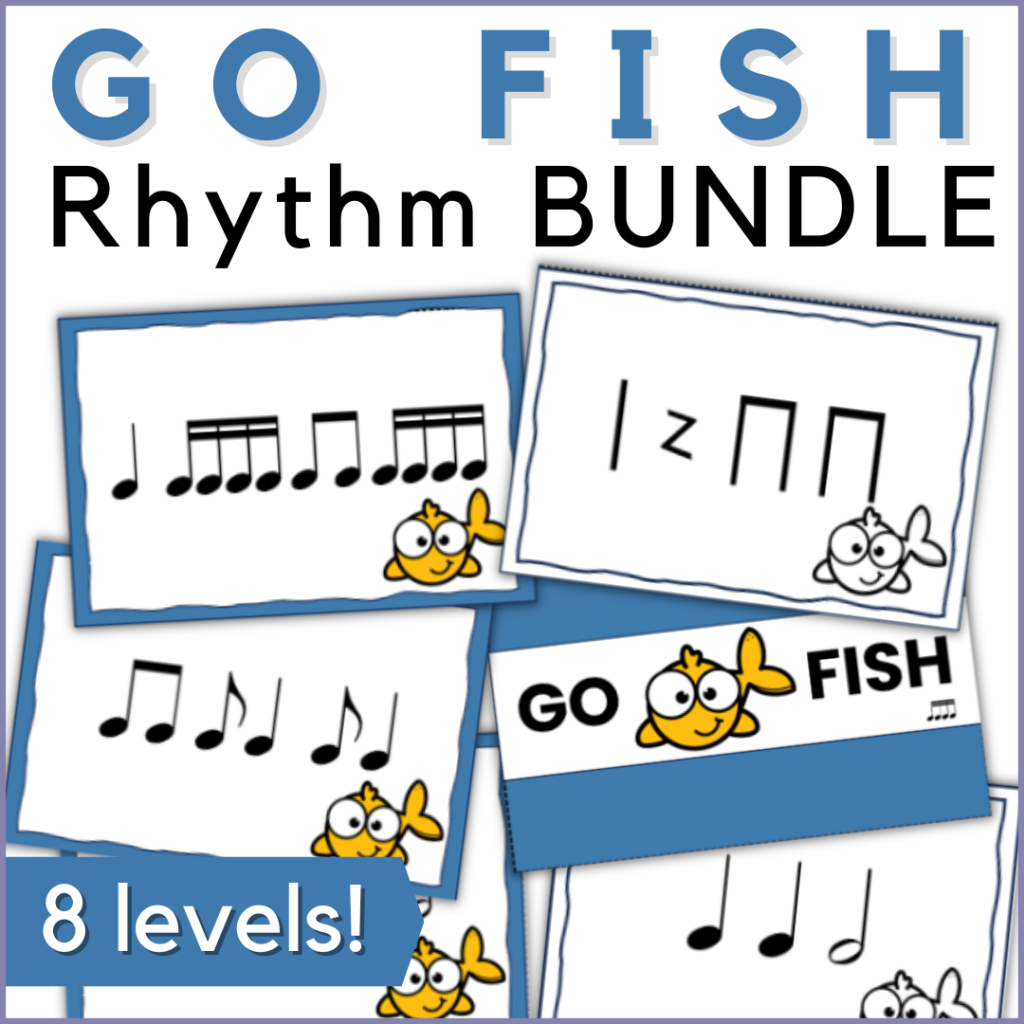 How to Play Rhythm Go Fish in Music Class - Dynamic Music Teaching