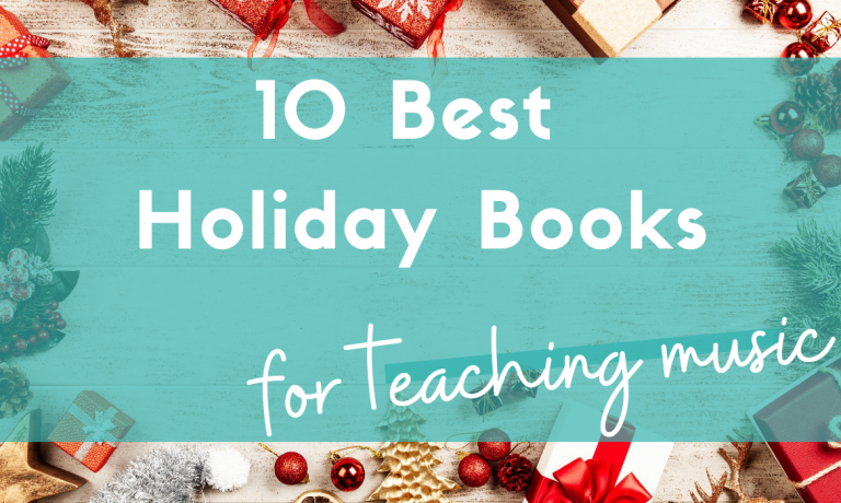 holiday books for teaching music